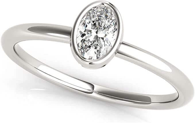 Oval Diamond Ring