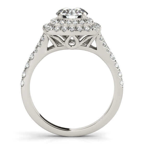 Diamond Double Halo Ring