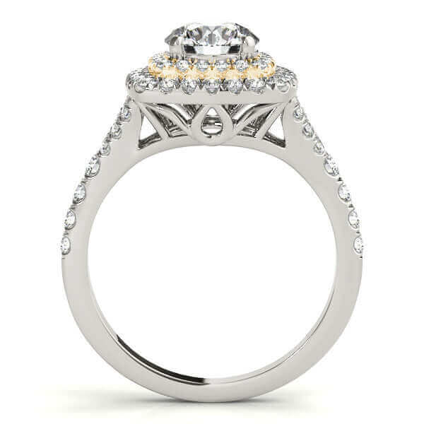 Diamond Double Halo Ring