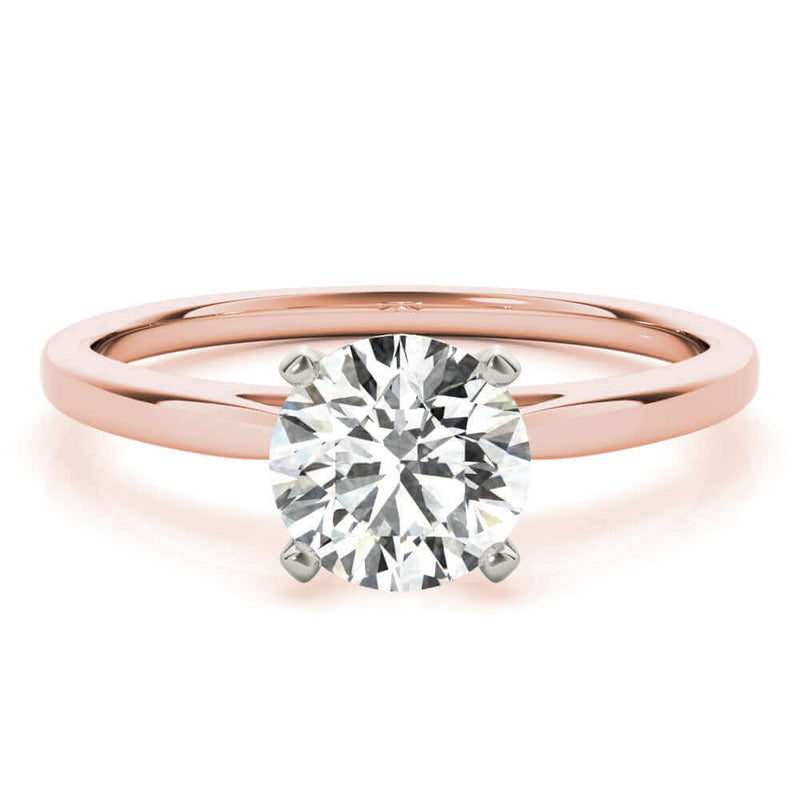 0.5-1 Carat Certified Diamond Solitaire Ring