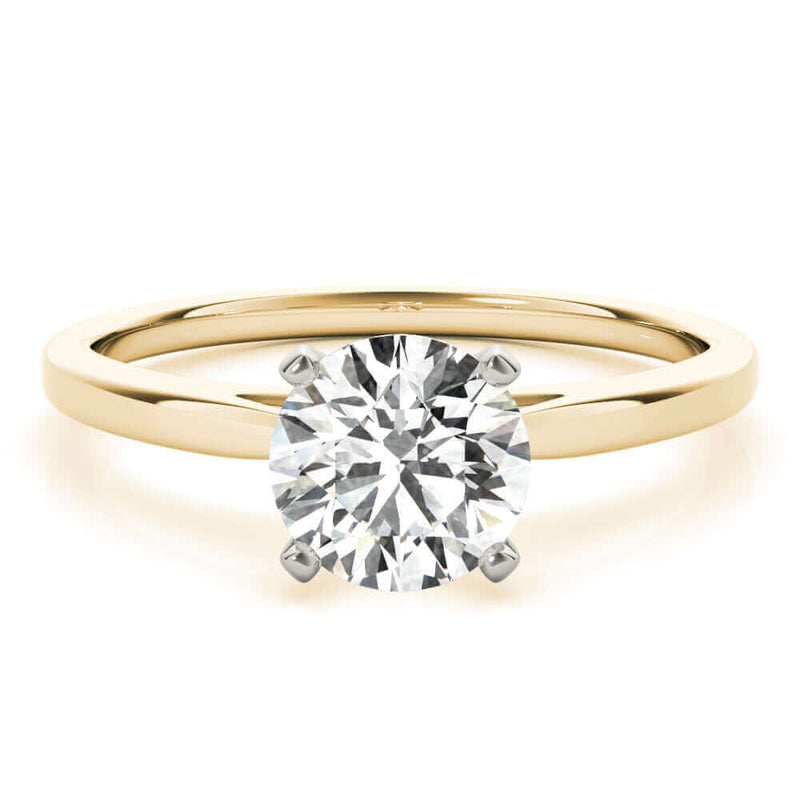 0.5-1 Carat Certified Diamond Solitaire Ring